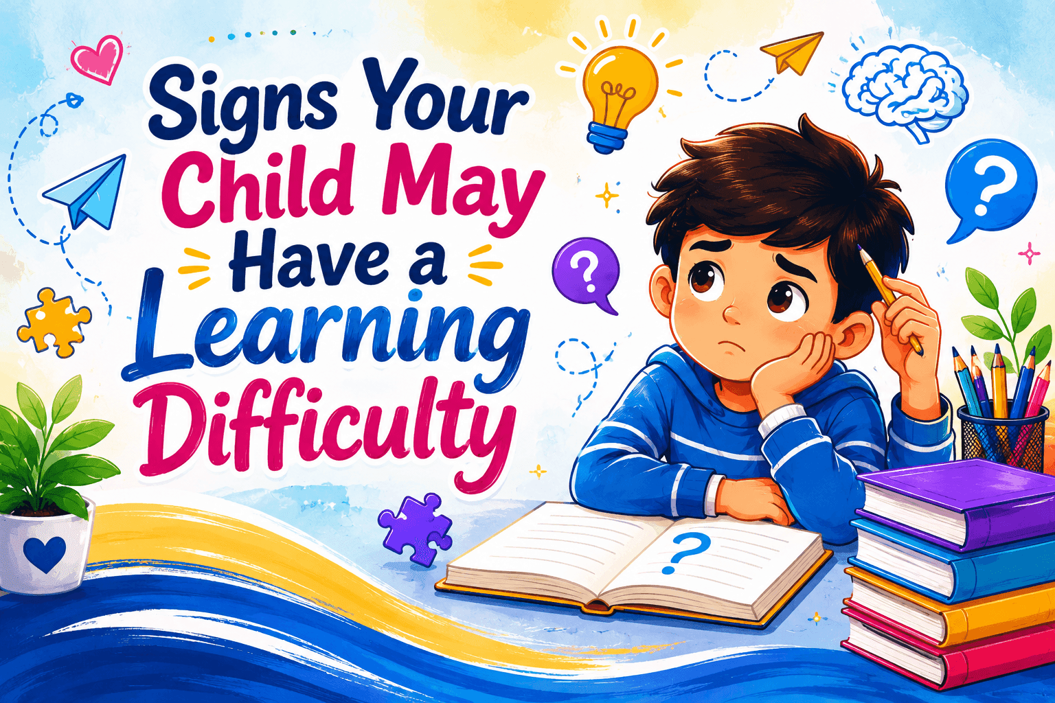 Signs Your Child May Have a Learning Difficulty