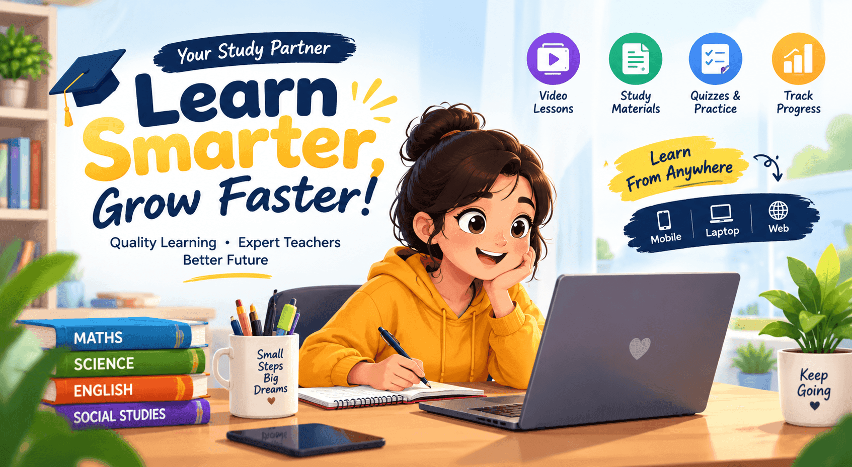 Learn Smarter, Grow Faster!