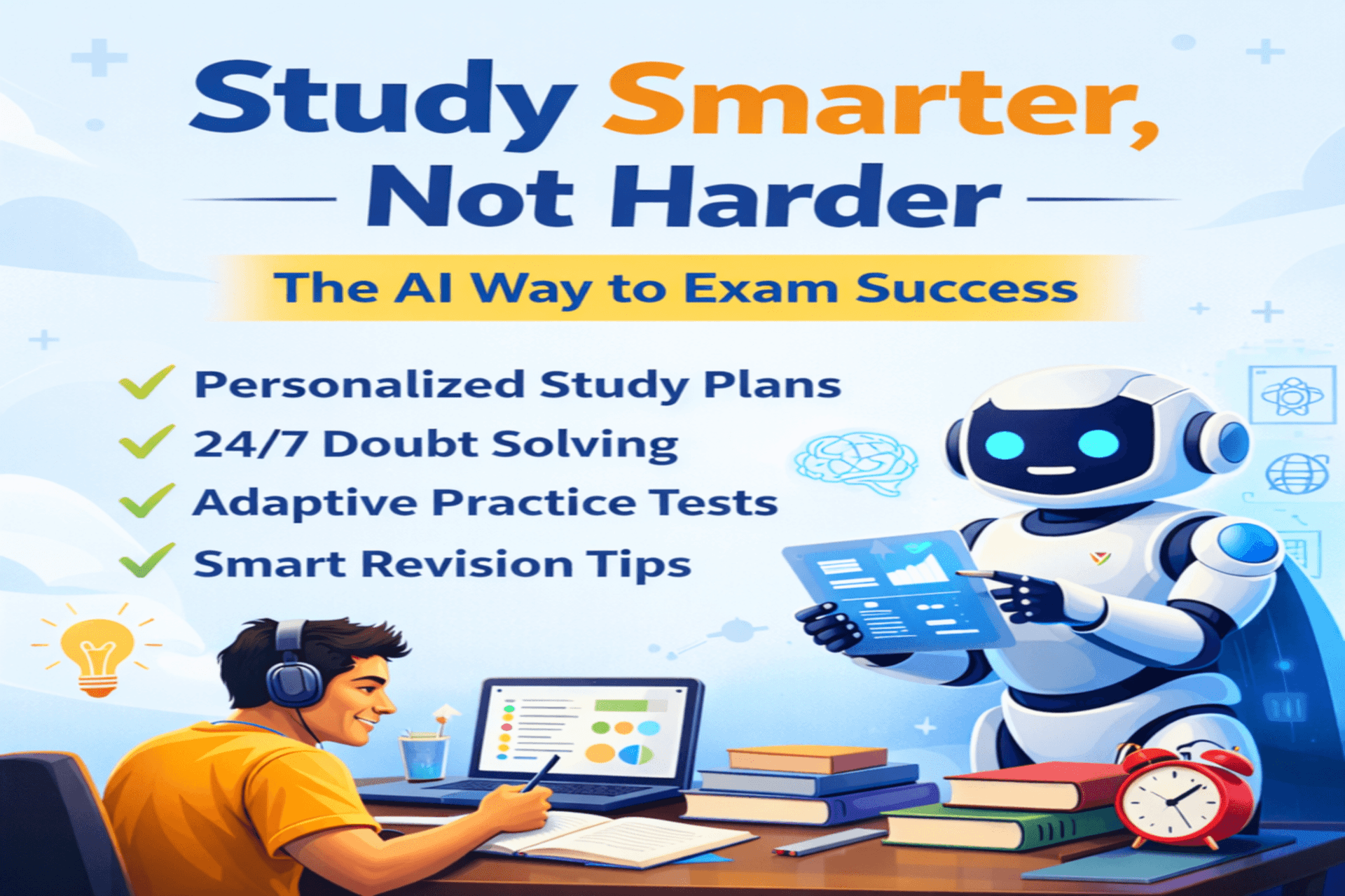 Study Smarter, Not Harder: The AI Way to Exam Success